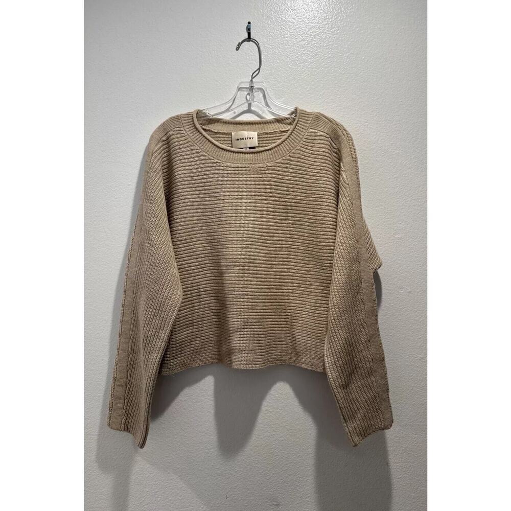 INDUSTRY Republic Clothing Sweater Women’s Size‎ Medium Beige Wool Blend Dolman